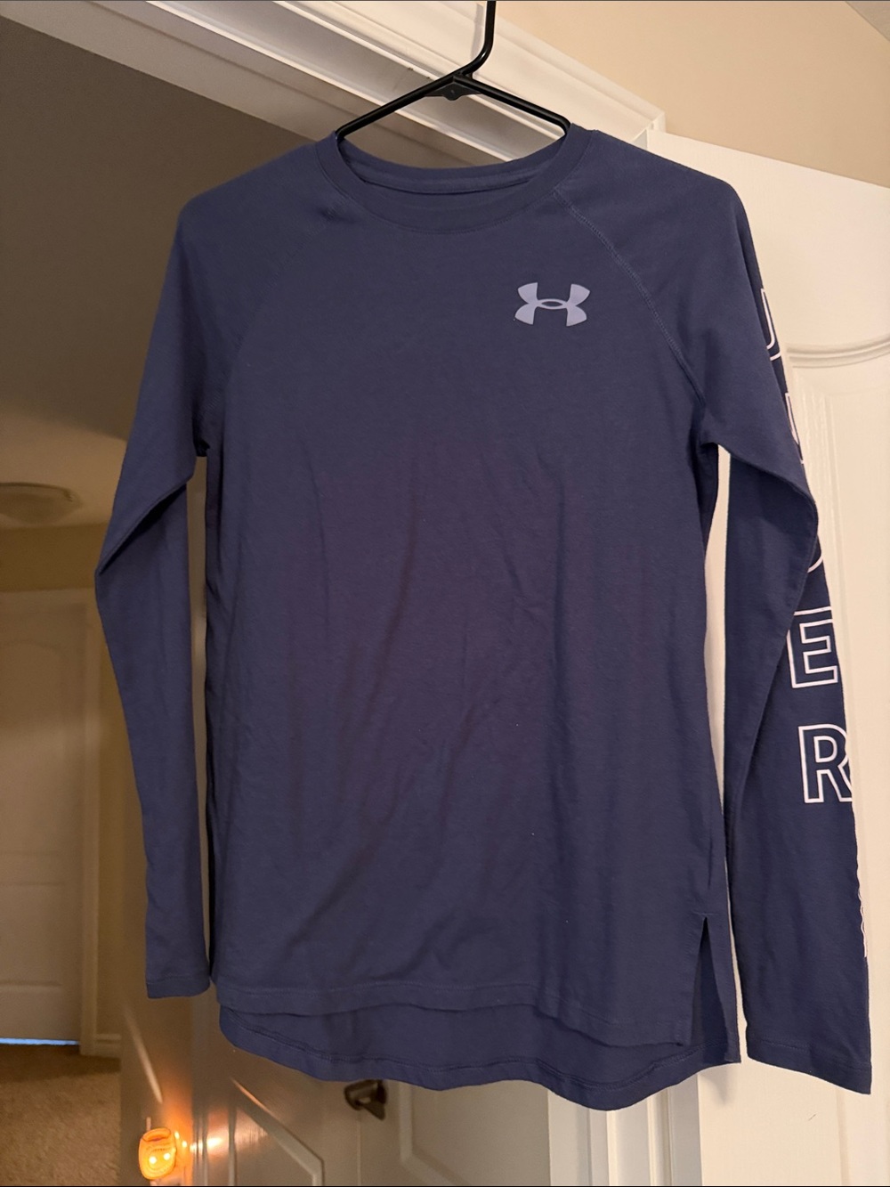 2/$25 Under Armour Long Sleeve Performance Tee - Dark Purple
